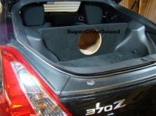 Nissan 370Z Single 12 Subwoofer Enclosure